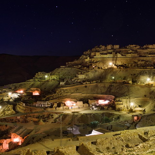 Chenini by night